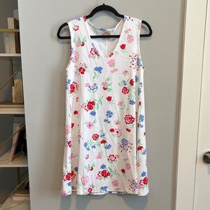 NWT Floral ‘Bonita Blooms’ Print Sleeveless ‘Polly Play’ Mini Dress